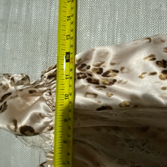 Victoria Secret Leopard Print Lace Dainty Feminine Babydoll Camisole Sz-S - Picture 12 of 16